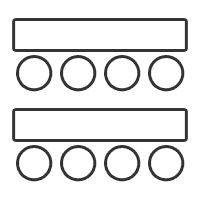 Parlament: 208 Personen