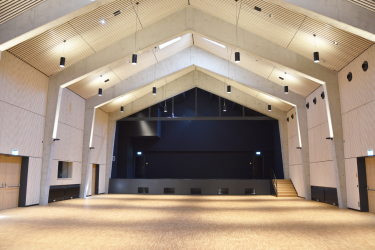 Weisenauer Saal ohne Bestuhlung